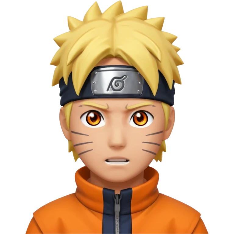 Naruto with Aura Laranja emoji