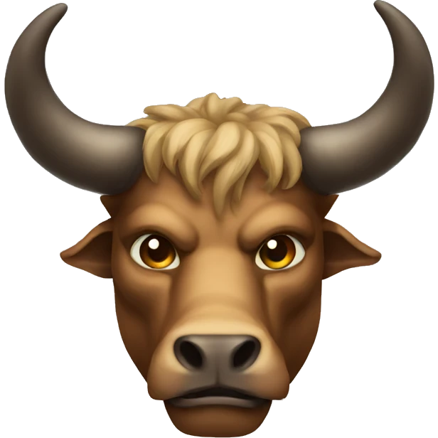 Minotaur head emoji