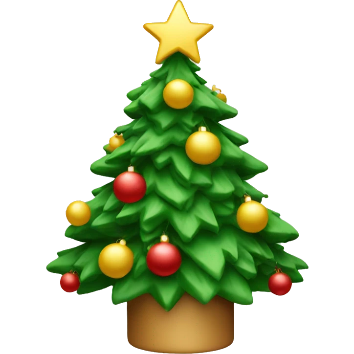 Christmas tree render emoji