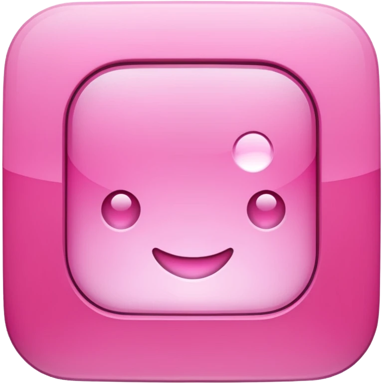 The parallels Desktop App Icon but in pink emoji