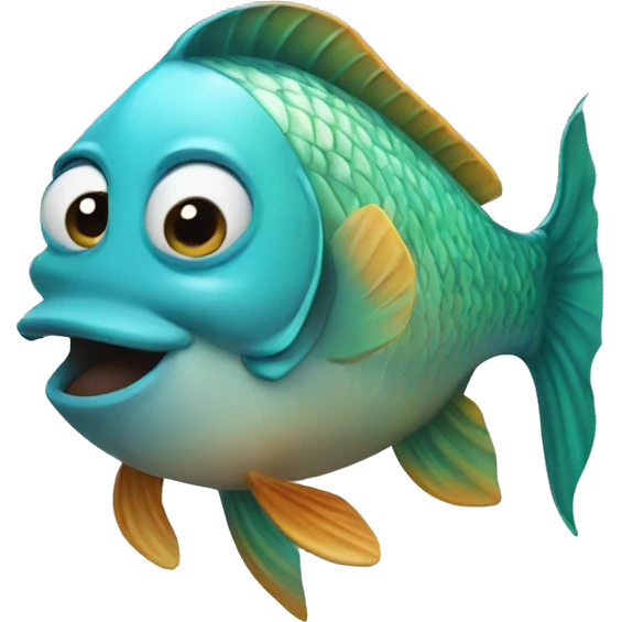 lucky fish emoji