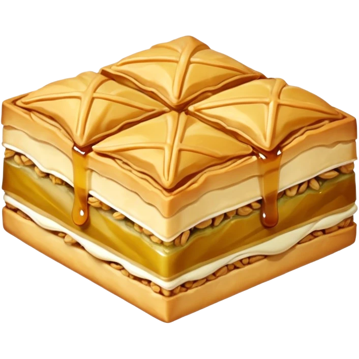 baklava slice  emoji
