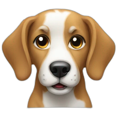 dog on laptop emoji