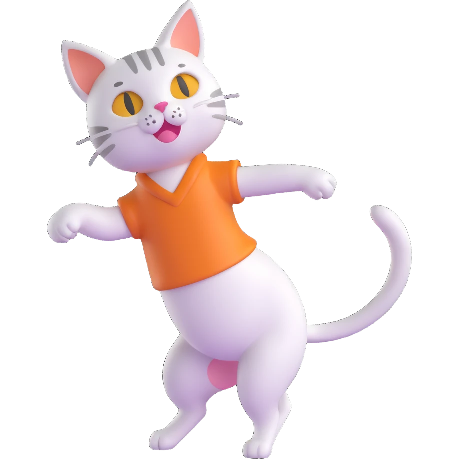 cat dancing emoji