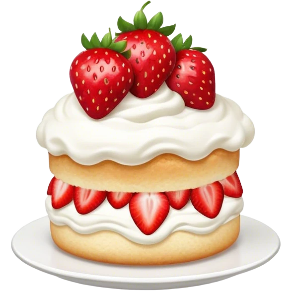 strawberry shortcake emoji