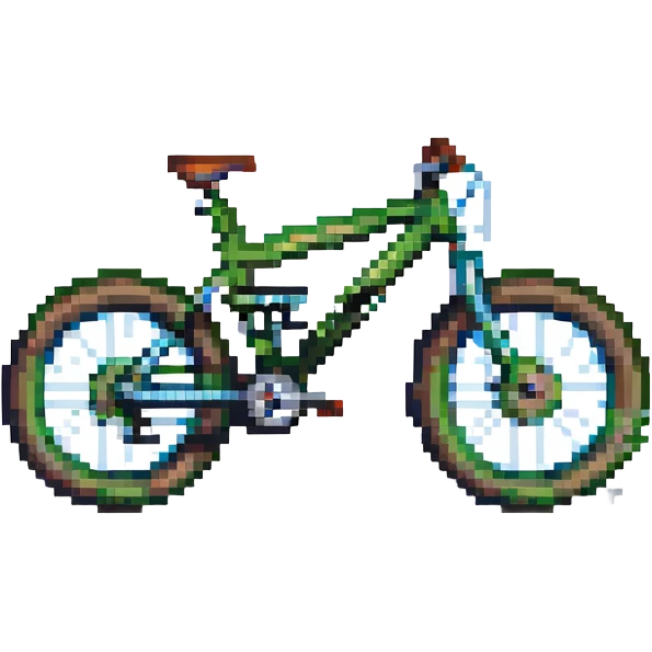 Mountain bike with tires emoji