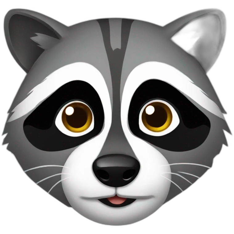 Raccoon emoji