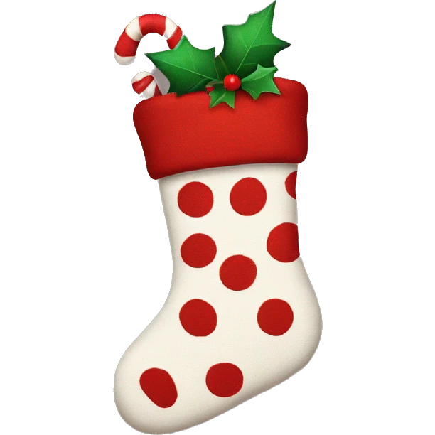 Christmas sock  emoji