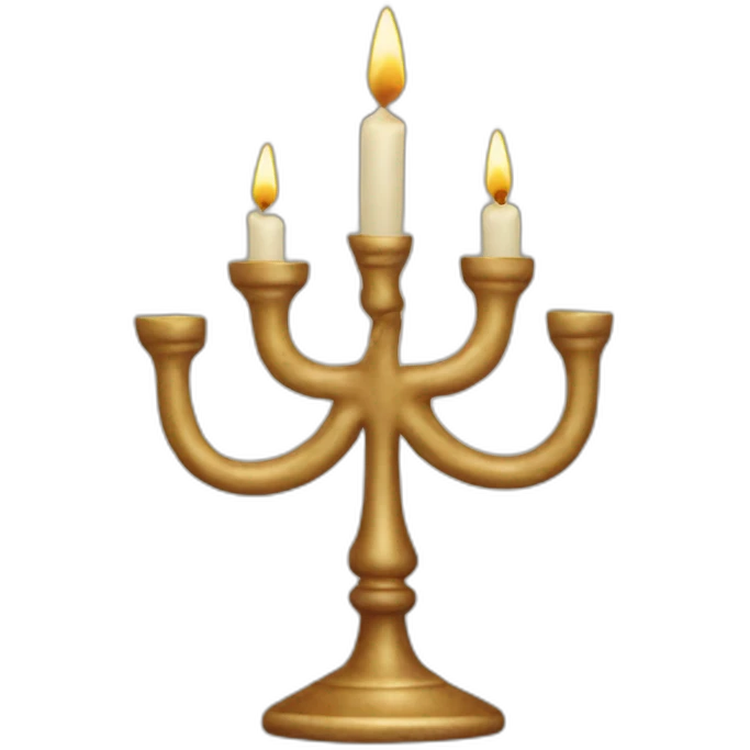 Hanukkiah emoji