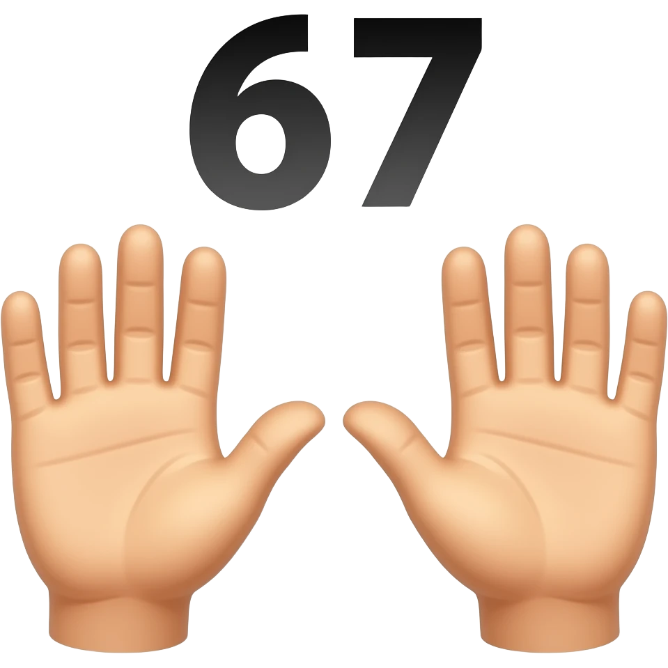 67🙌 emoji