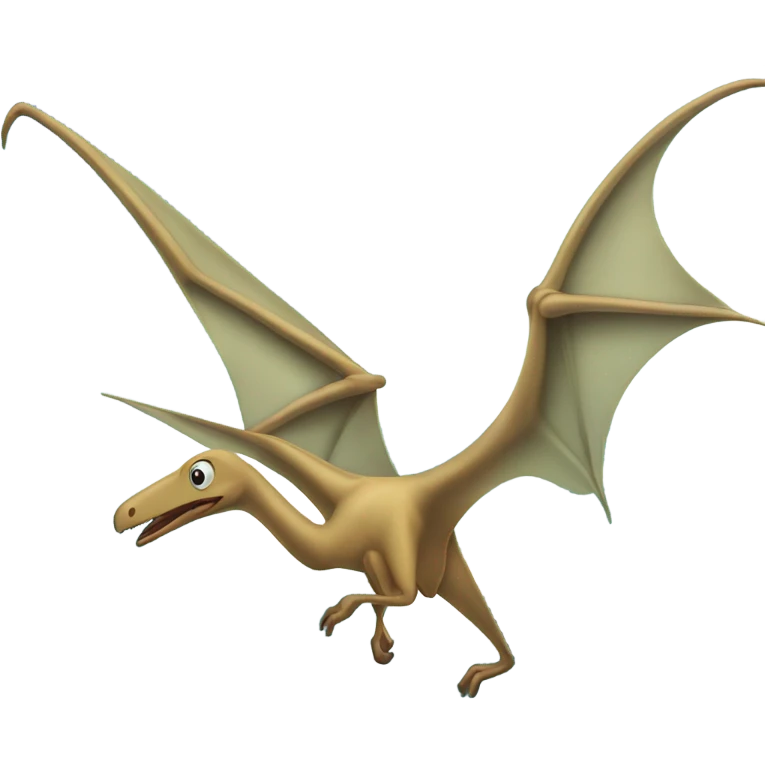 Pterodactyl lost at sea  emoji