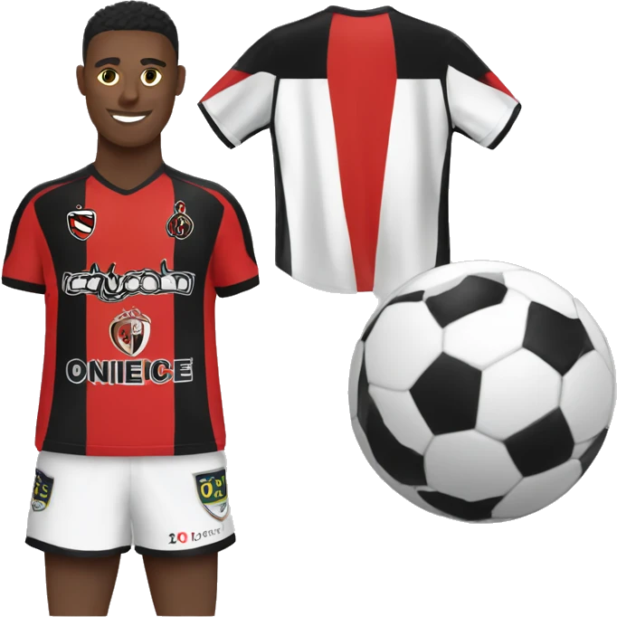 Maillot OGCNICE emoji