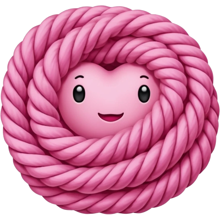 pink yarn emoji
