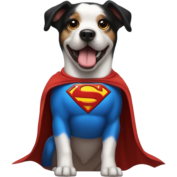 logo superman dog emoji