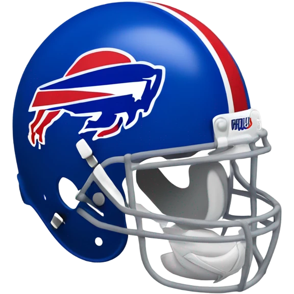Buffalo bills helmet  emoji