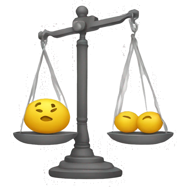 Weight Balance emoji