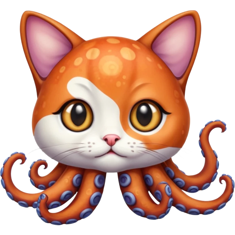 An octopus Cat emoji