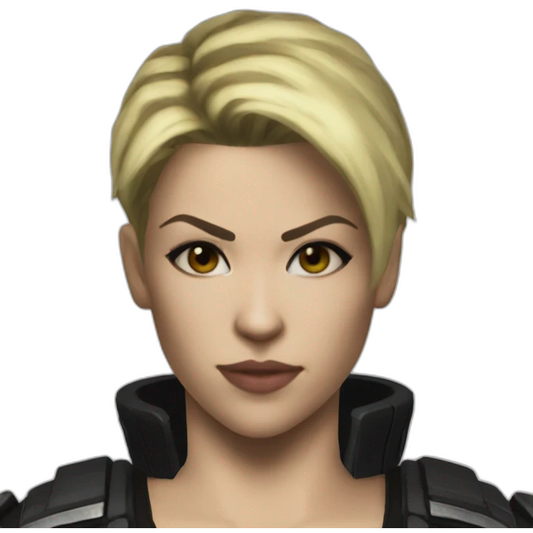 Cassie Cage realistic emoji