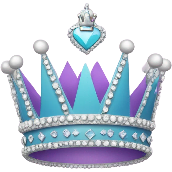 Letter E with a tiara  emoji