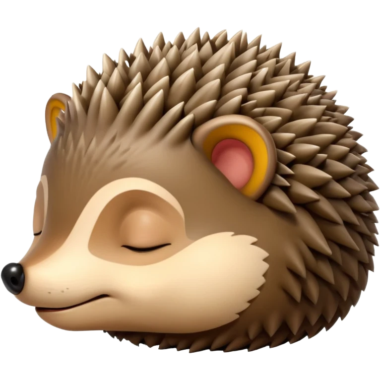 Sleeping Hedgehog emoji