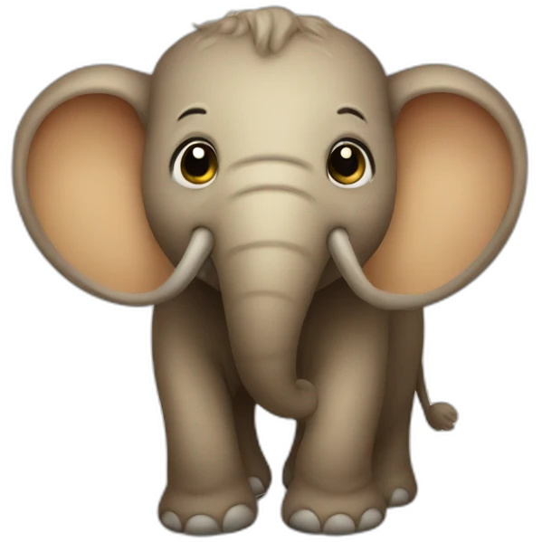 Baby Mammoth emoji