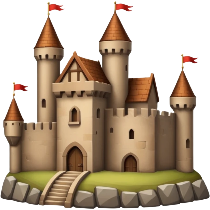 Castle brown emoji