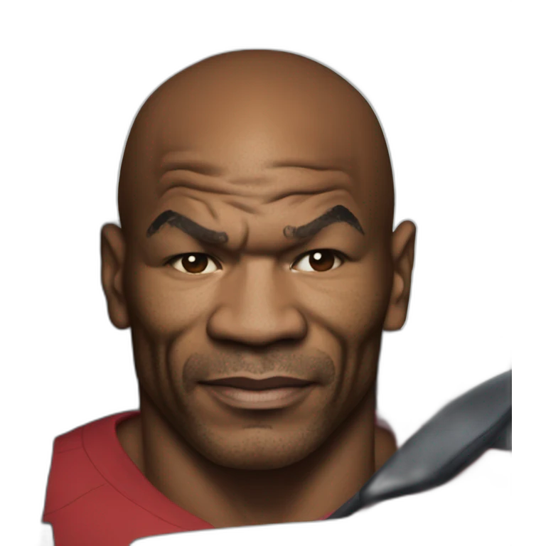 mike tyson break a car emoji