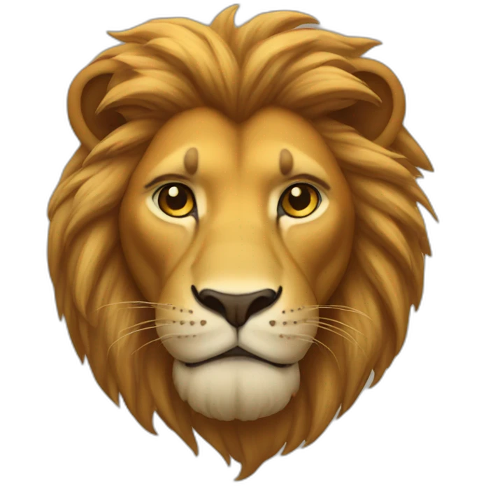 Roi lion  emoji