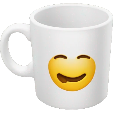 coffee drinker 321 label on cup emoji