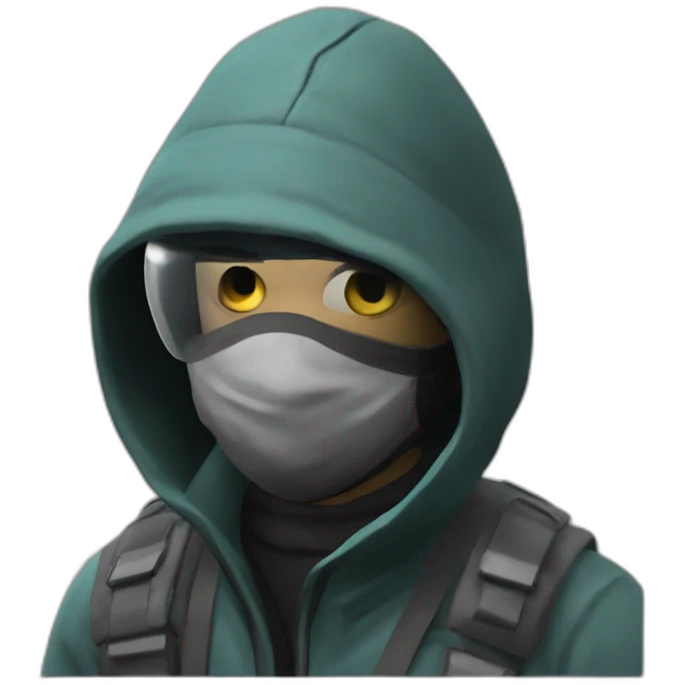 COVID virus as the DayZ game character emoji
