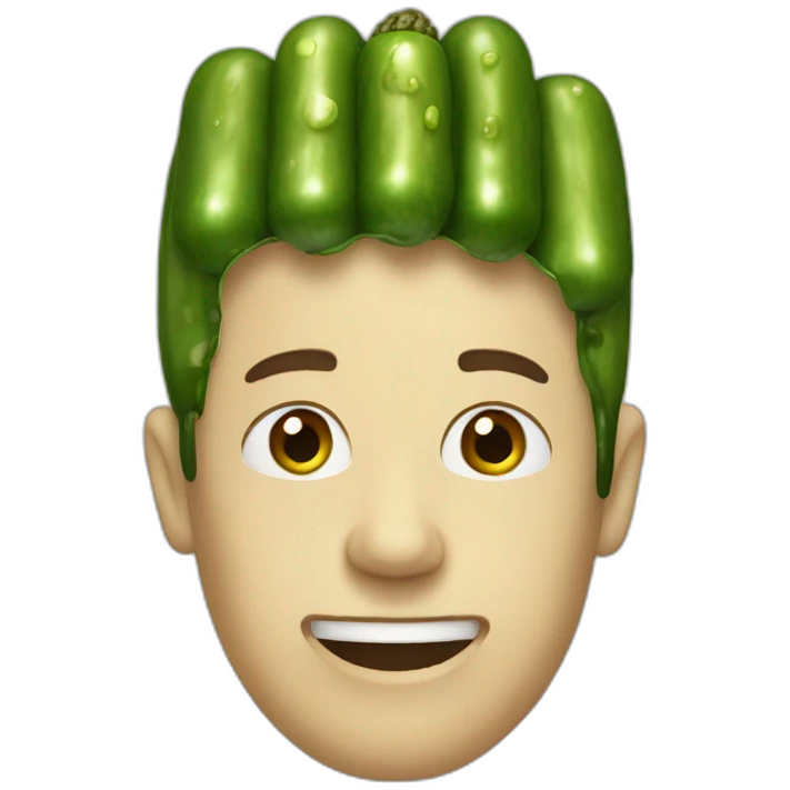 green-pickle emoji