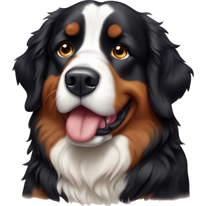 Bernese mountain dog emoji
