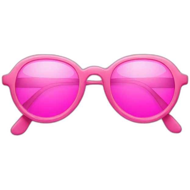 pairs of pink glasses emoji