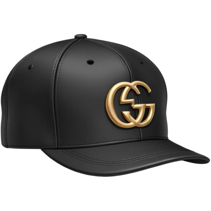 "Gucci cap worn sideways"  emoji