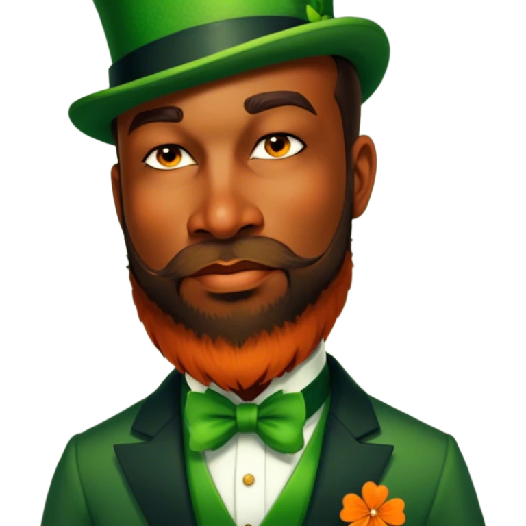 Classy Irish emoji
