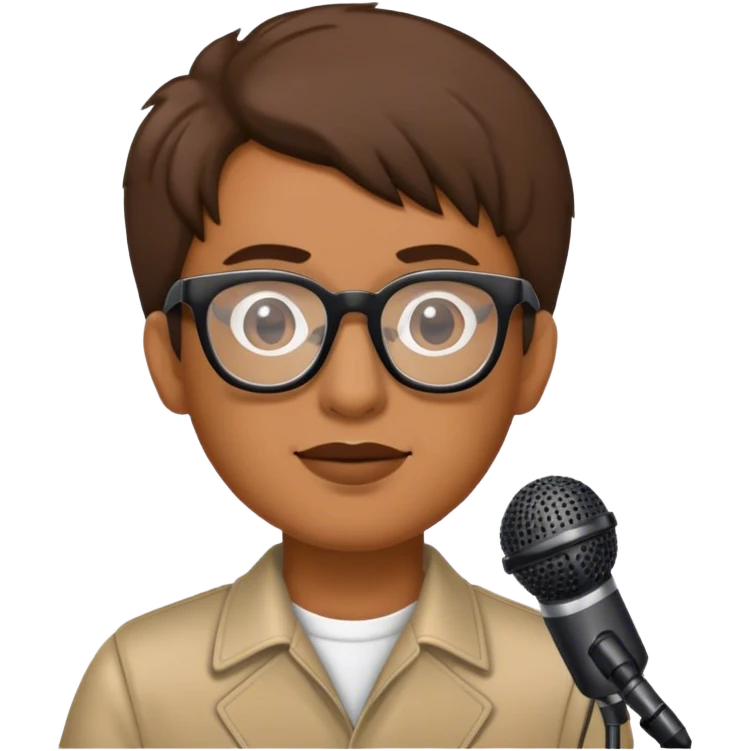 music reviewer emoji