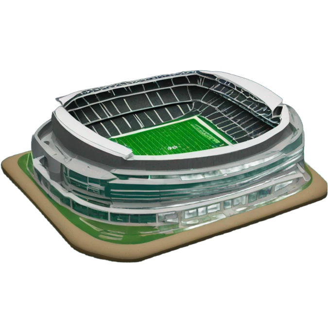 Lincoln Financial Field with green fireworks coming out from above the top emoji