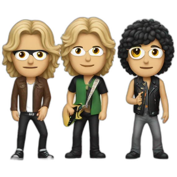 Rock band foreigner emoji