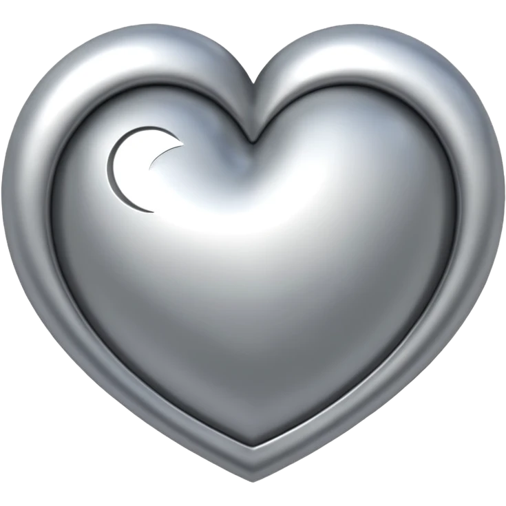 heart with a crescent moon emoji