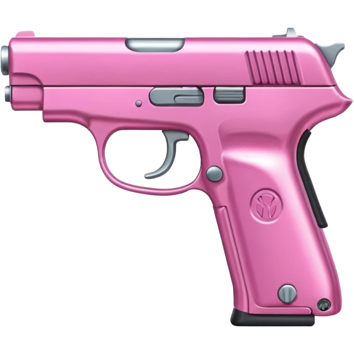 pink gun emoji