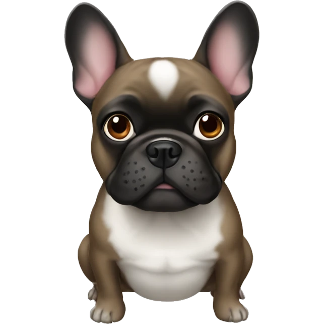 French bulldog  emoji
