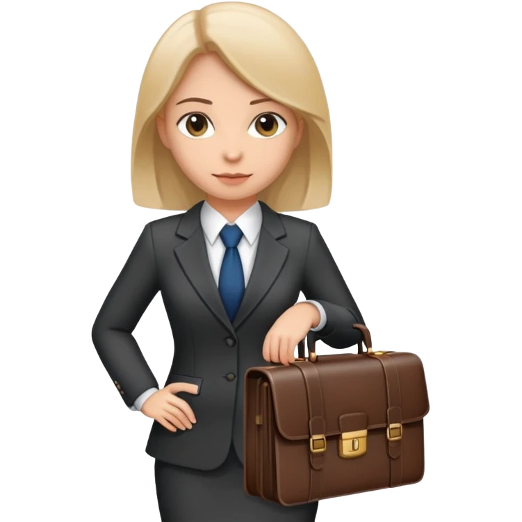 A girls lawyer  emoji