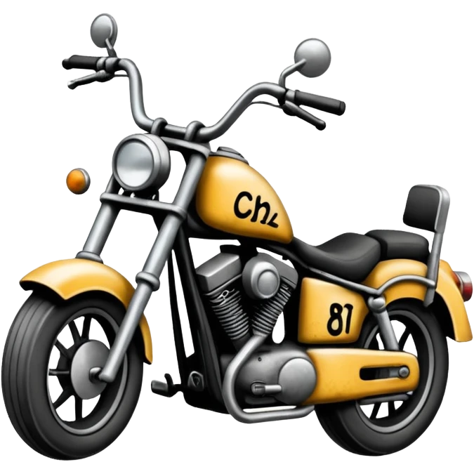 make a graffiti sticker that says CHOPPER emoji