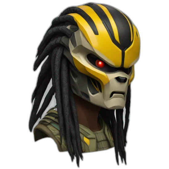 The predator/yautja emoji