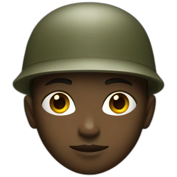 child-soldier emoji