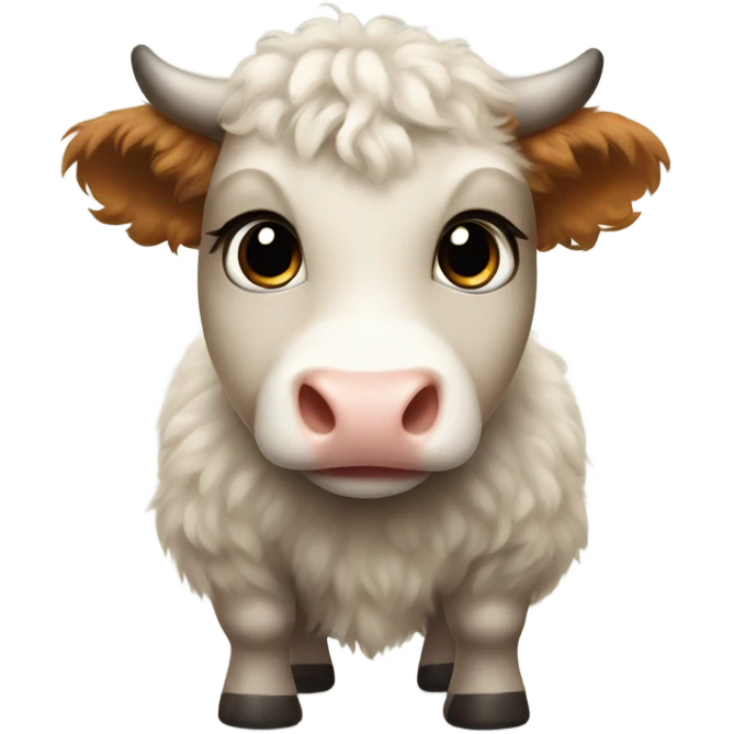 baby scottish cow emoji