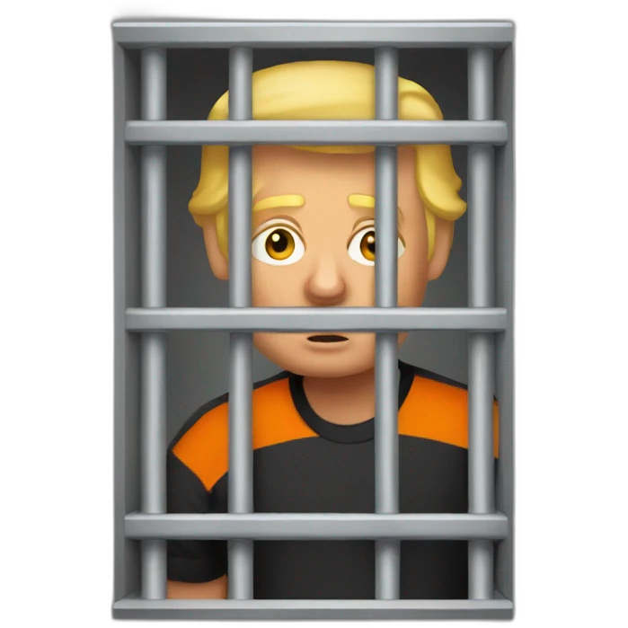 trump-in-jail-cell emoji