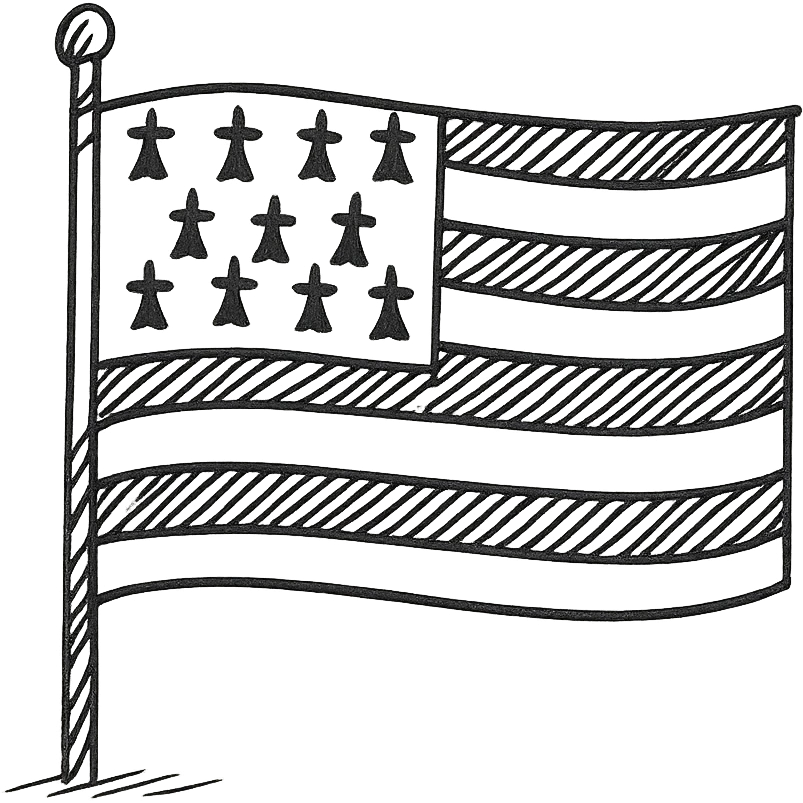 Brittany flag emoji