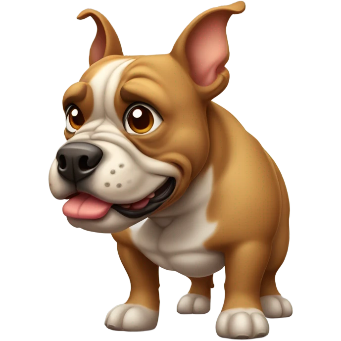 Bitbull dog  emoji