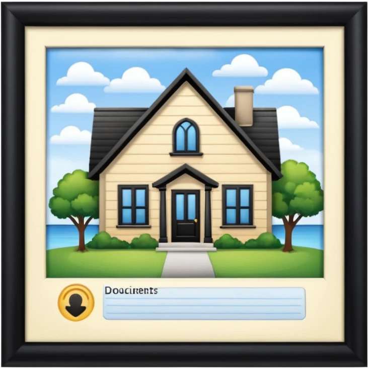 documents and personal license deuda casa emoji